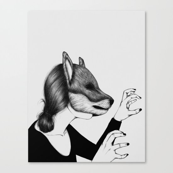 Peculiar IV Canvas Print