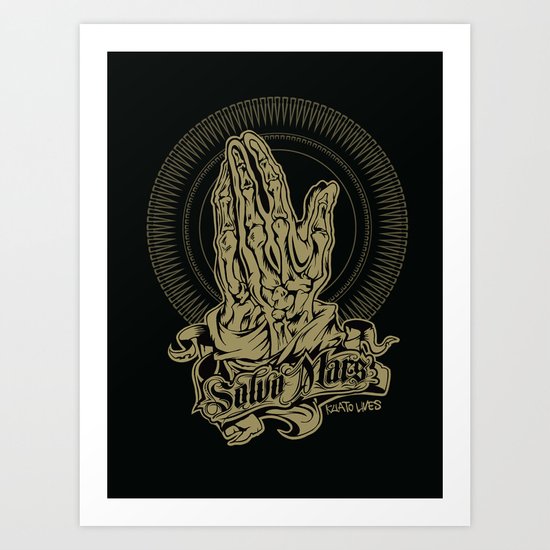 Total Recall inspired print Art Print