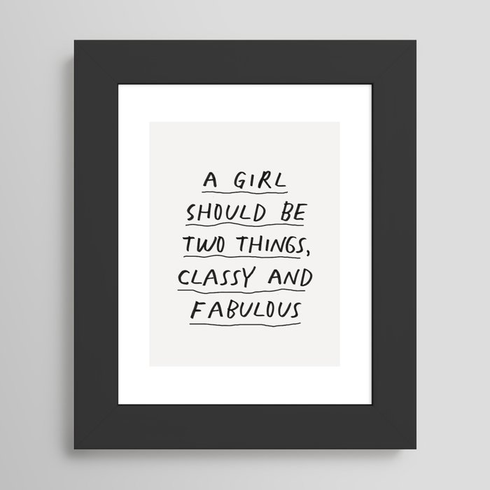 Framed Art Print