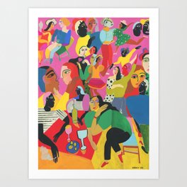 Life is a Party Art Print