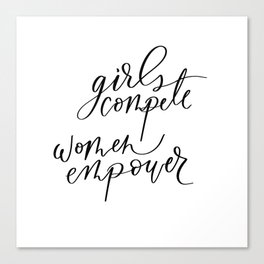 women empower Canvas Print