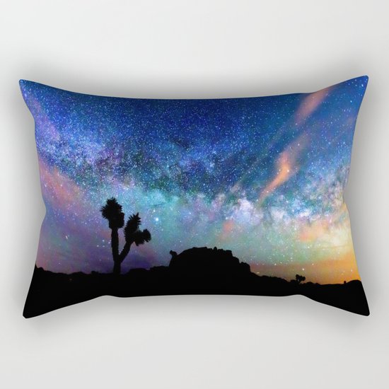 Colorful milky way Rectangular Pillow