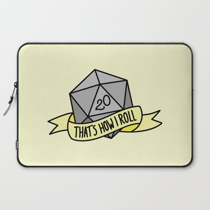 Different Together D20 Laptop Sleeve