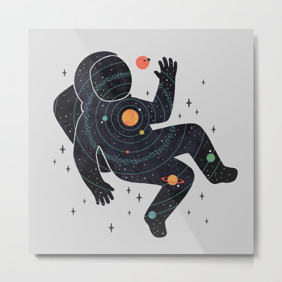 Inner Space Metal Print