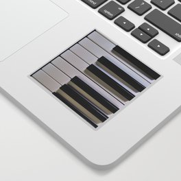 New Piano Keys  Sticker