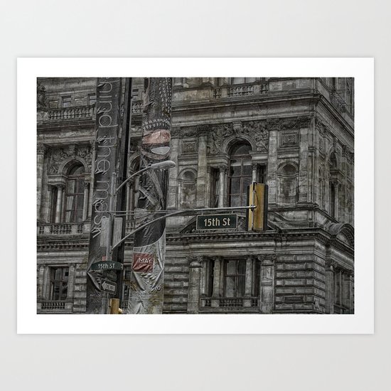 Fifteenth Street Glasgow Art Print
