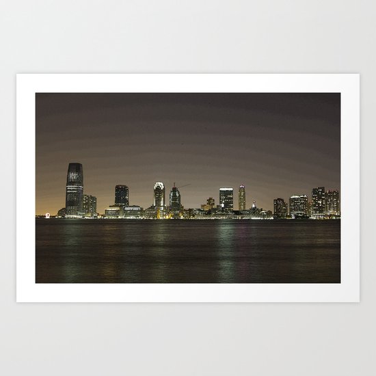 Jersey Just Got Colder (Posterized) Art Print
