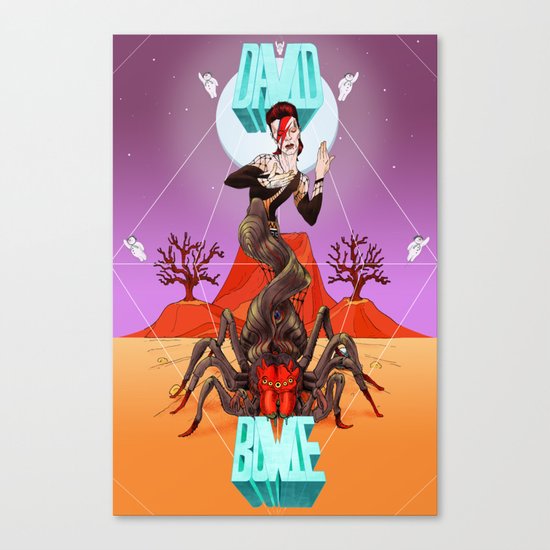 Spiders from Mars Canvas Print