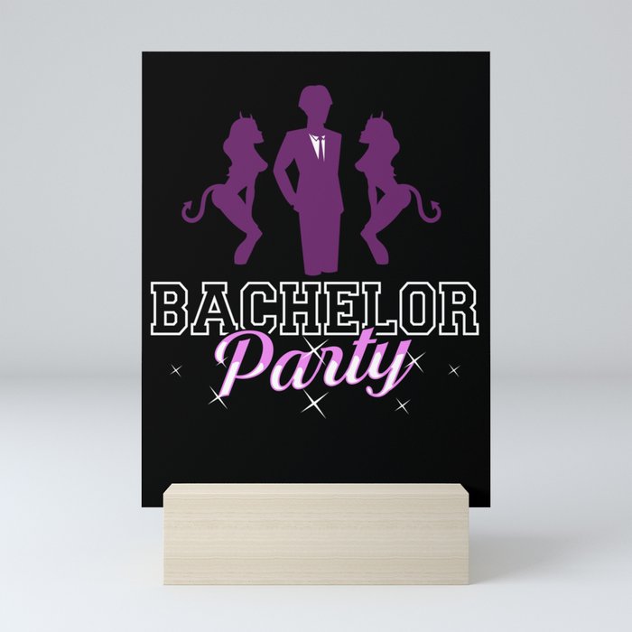 Party Before Wedding Bachelor Party Ideas Mini Art Print