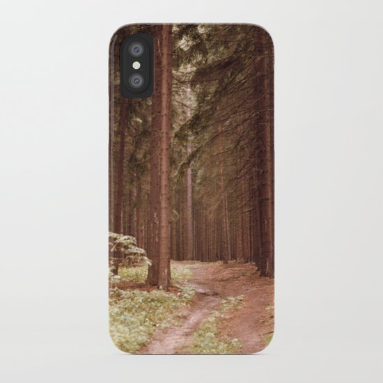 A Path in the Woods iPhone Case