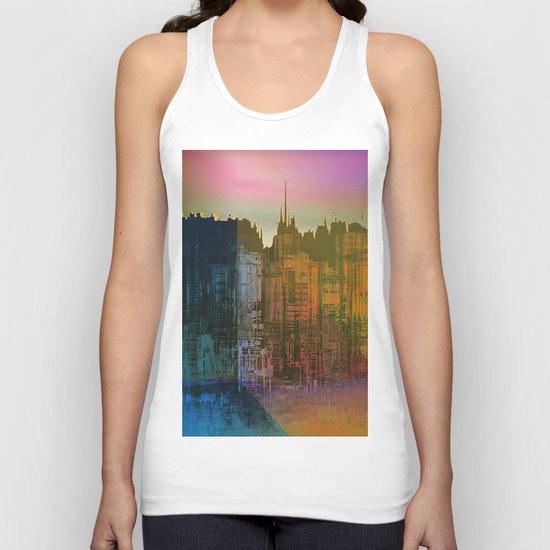 Lights close to the Harbor / Urban Fantasy 14-01-17 Unisex Tank Top