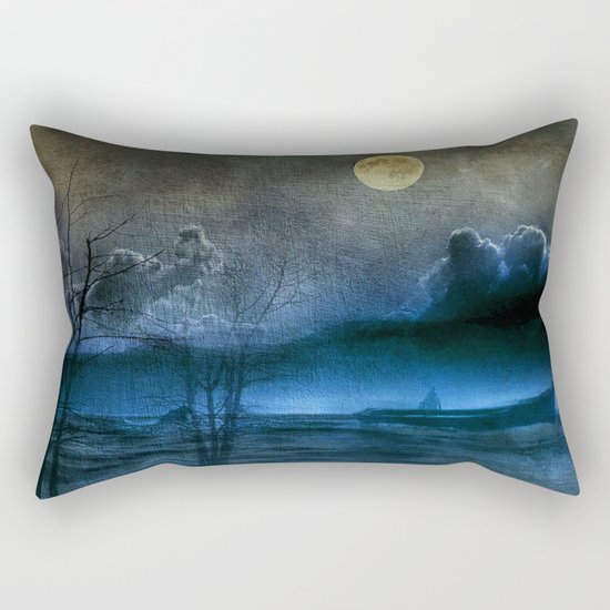 Trip in the dark II Rectangular Pillow