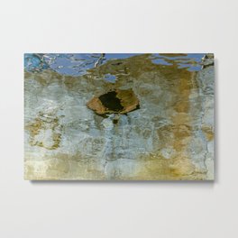 Abstract reflection Metal Print | Abstract, Digital, Water, Hull, Reflection, Miksang, Colorful, Decoration, Ship, Color 