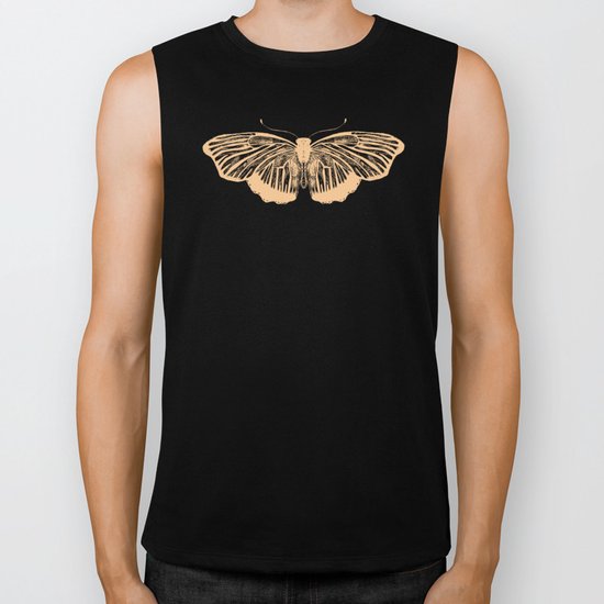 Mariposa Peach Biker Tank