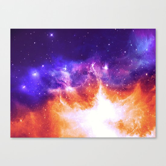 Stars & Flames Canvas Print