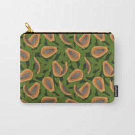 Papaya pattern. fruit print Carry-All Pouch