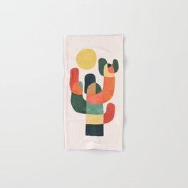 Cactus in the desert Hand & Bath Towel