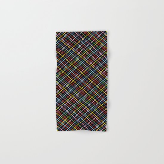 Weave 45 Black Hand & Bath Towel