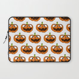 Halloween Pumpkin Background 11 Laptop Sleeve