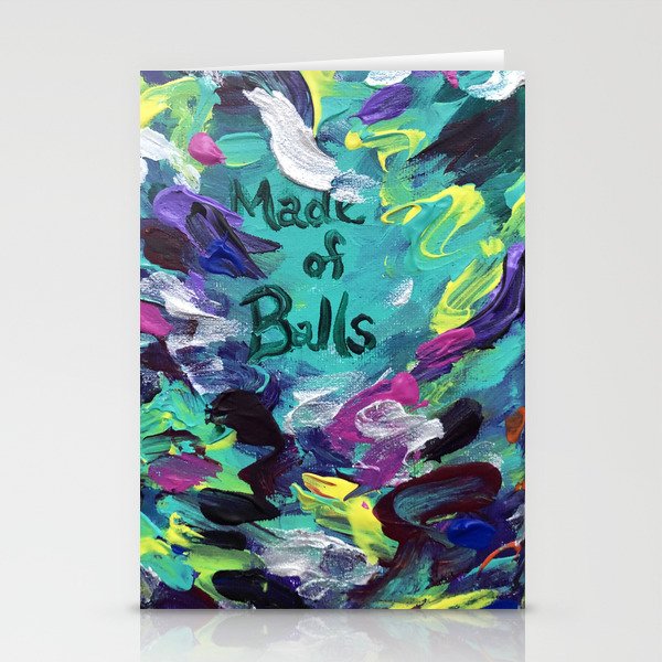 Made of Balls Stationery Cards
