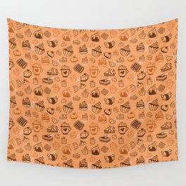 Pastries and other delicacies Wall Tapestry