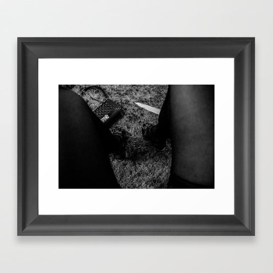NO TITLE Framed Art Print