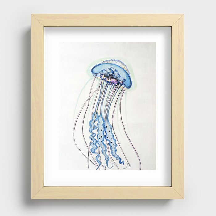 Nighttime Jelly Recessed Framed Print
