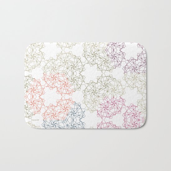 FlowerNet Bath Mat