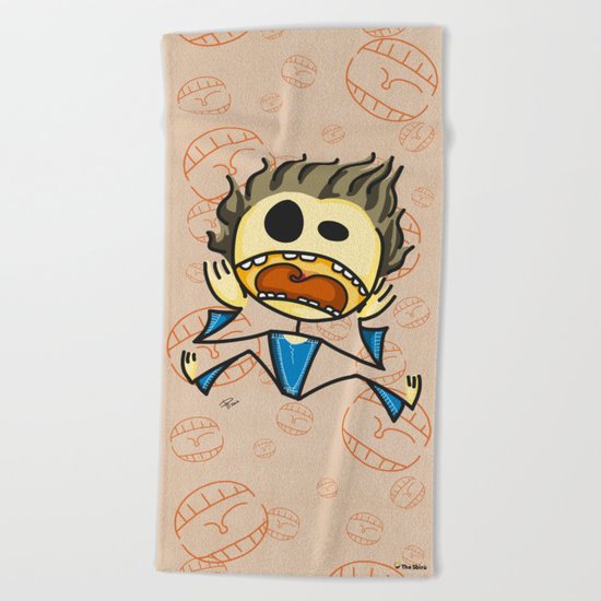 Wake up Beach Towel