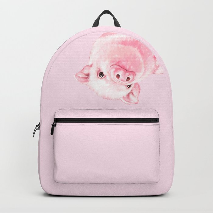 Sneaky Baby Pink Pig Backpack
