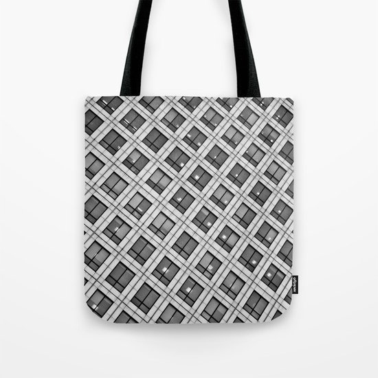 Canary Wharf Windows Tote Bag
