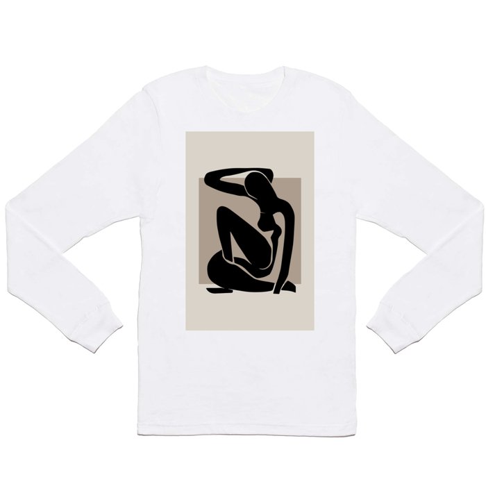Female Matisse Print, Henri Matisse, Matisse Poster, Matisse Art,Matisse Cut Out, Fine Art Print Long Sleeve T Shirt