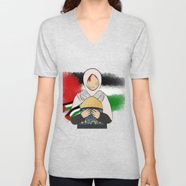 women of palestine V Neck T Shirt