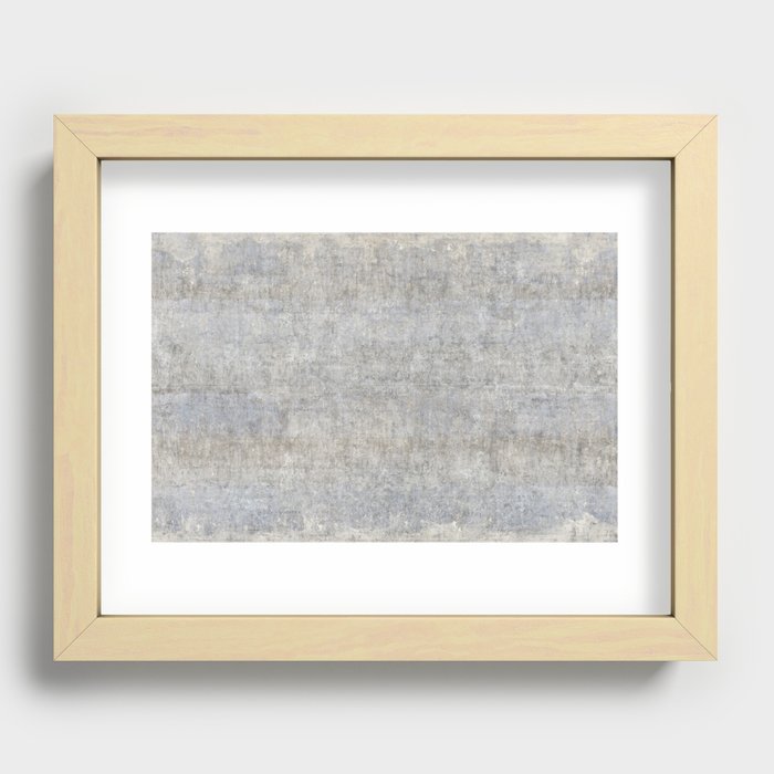 Bunker Wall Recessed Framed Print