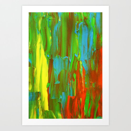 Abstract Painting 28 Art Print