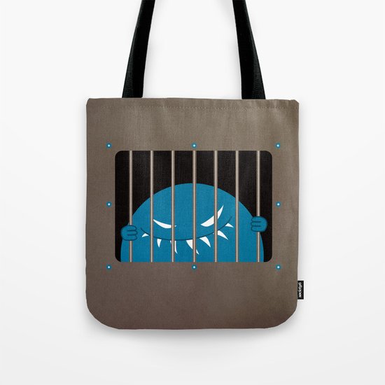 Evil Monster Kingpin Jailed Tote Bag