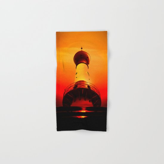 Lighthouse romance Hand & Bath Towel