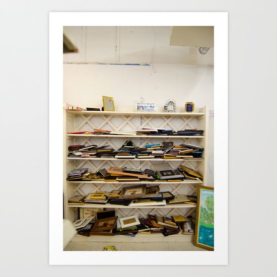 Picture frames Art Print