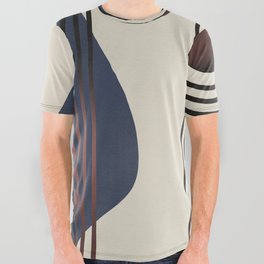 New mid century design All Over Graphic Tee