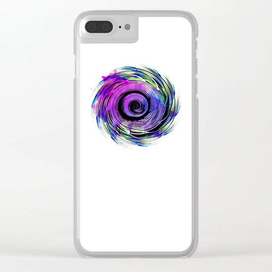 MAGADHA Mandala Clear iPhone Case