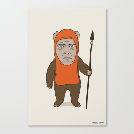 Ewoken Canvas Print