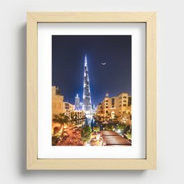 1001 DREAM IN DOWNTOWN DUBAI Recessed Framed Print