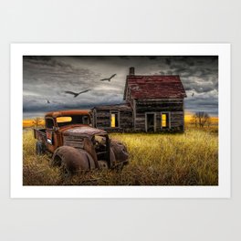 Vintage Truck Art Prints For Any Decor Style Society6