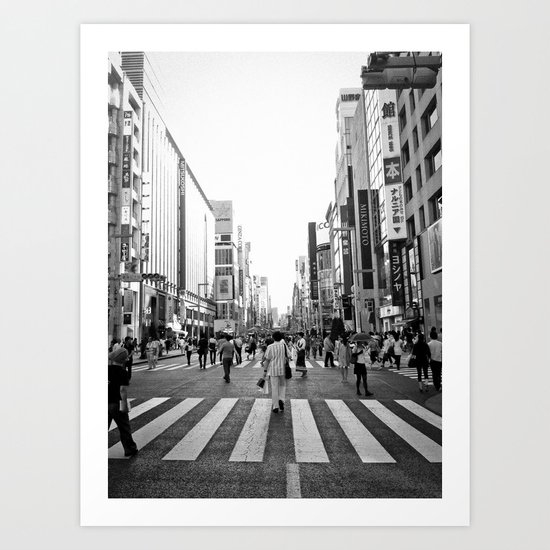 Ginza Art Print