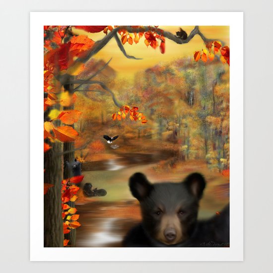 Little Fall Wonders Art Print