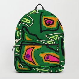 Amoeba Paisley  Backpack