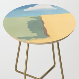 Yellow corn field Side Table