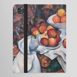 Paul Cezanne - Still Life, Apples and Oranges iPad Folio Case