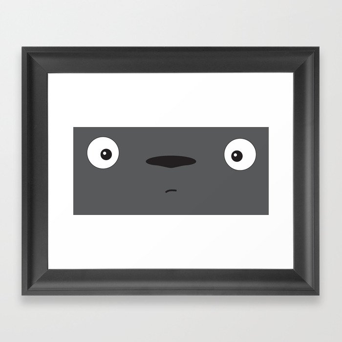 Totoro Framed Art Print