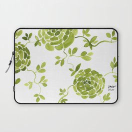 green zinnias by cocoblue Laptop Sleeve